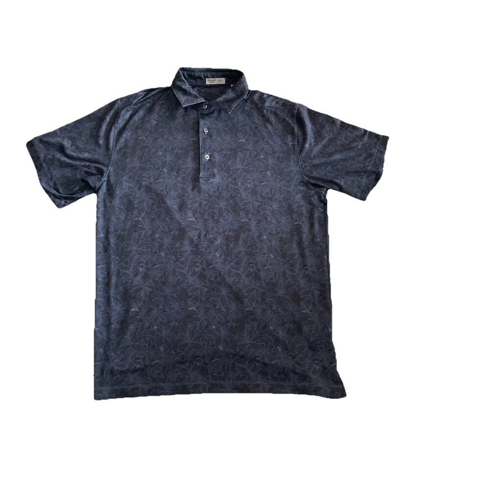 Bermuda Sands XP Golf Shirt Men’s Floral Short Sleeve Medium
